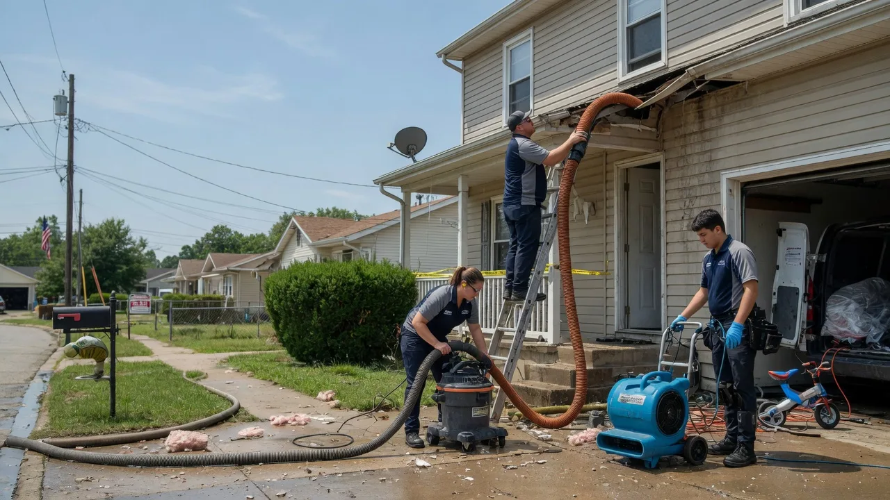 Water Damage Restoration in Brocton, IL near me